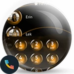 Logo of Theme Dialer Spheres Orange android Application 